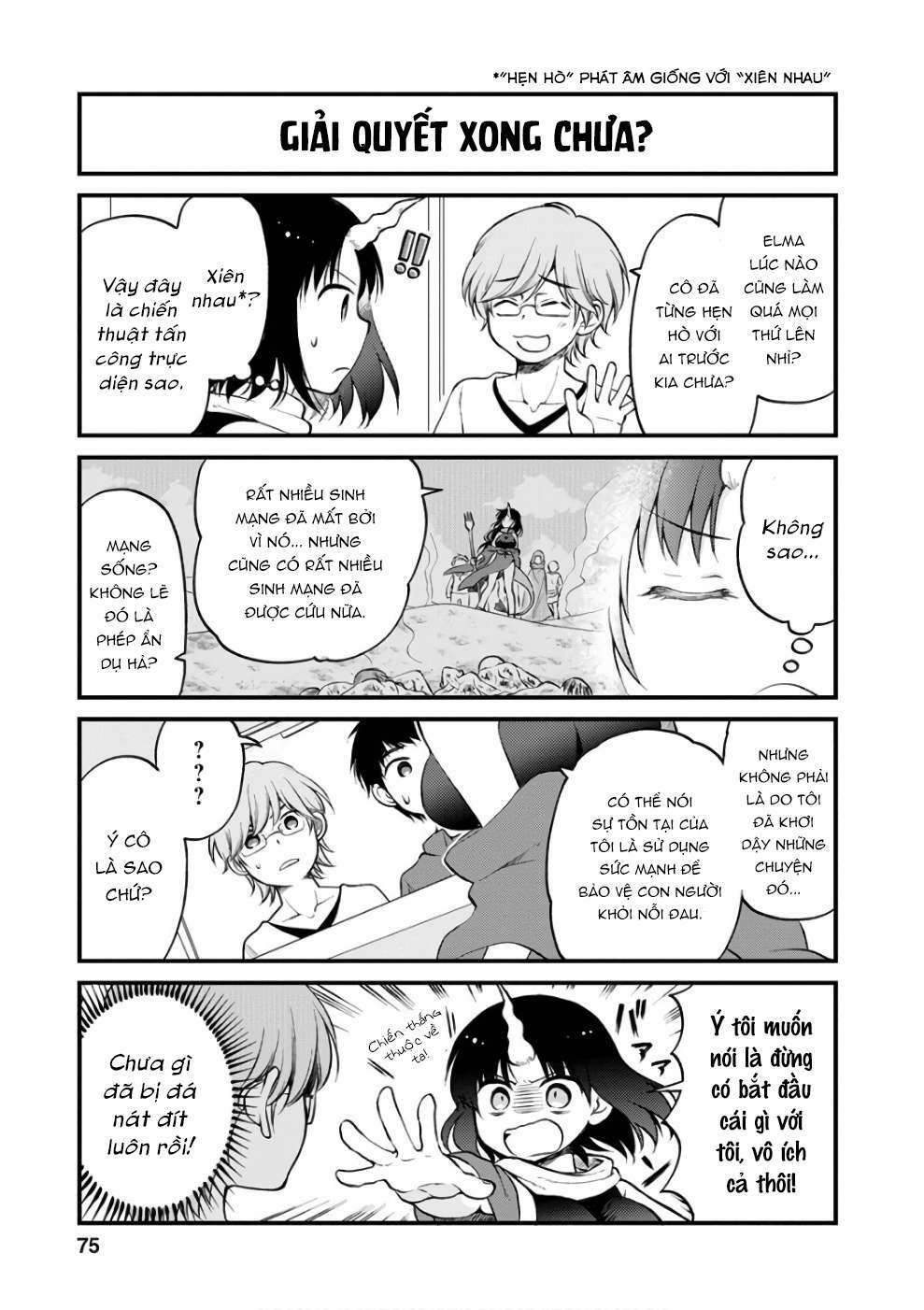 Hầu Gái Rồng Nhà Kobayashi: Nhật Ký Công Sở Của Elma Chap 5 - Next Chap 6