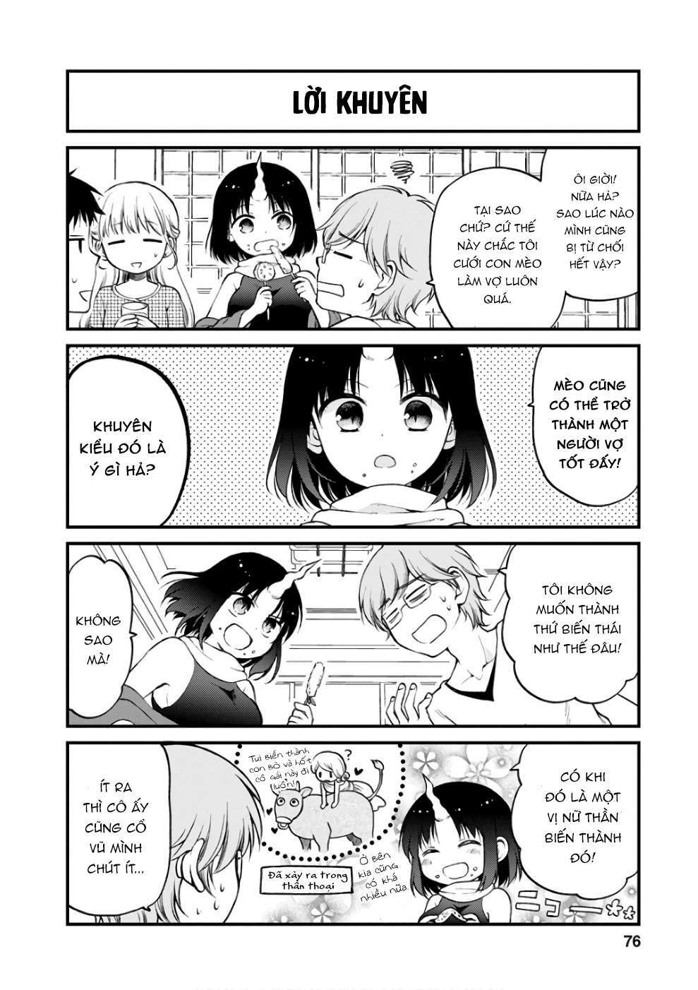 Hầu Gái Rồng Nhà Kobayashi: Nhật Ký Công Sở Của Elma Chap 5 - Next Chap 6