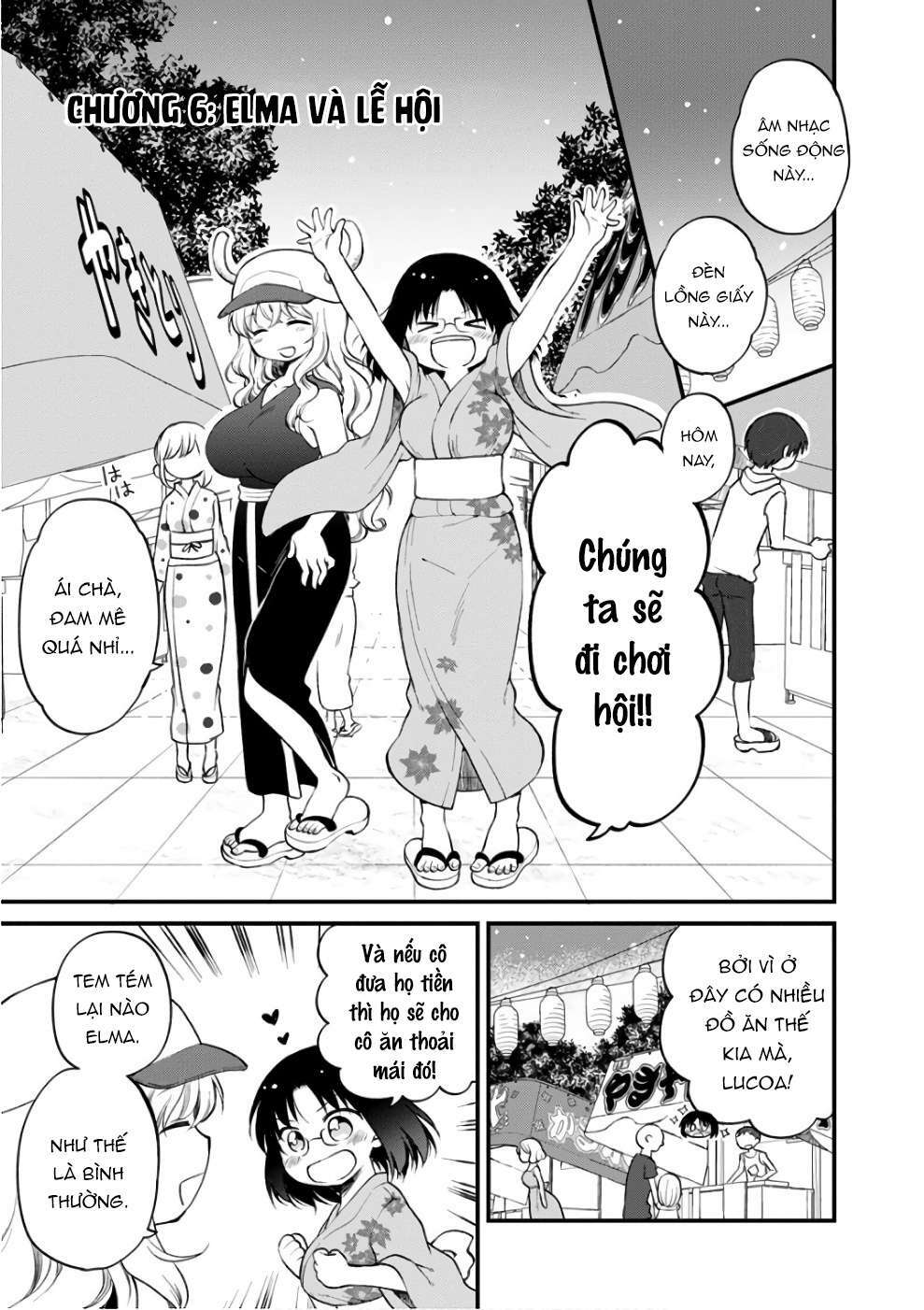 Hầu Gái Rồng Nhà Kobayashi: Nhật Ký Công Sở Của Elma Chap 6 - Next Chap 7