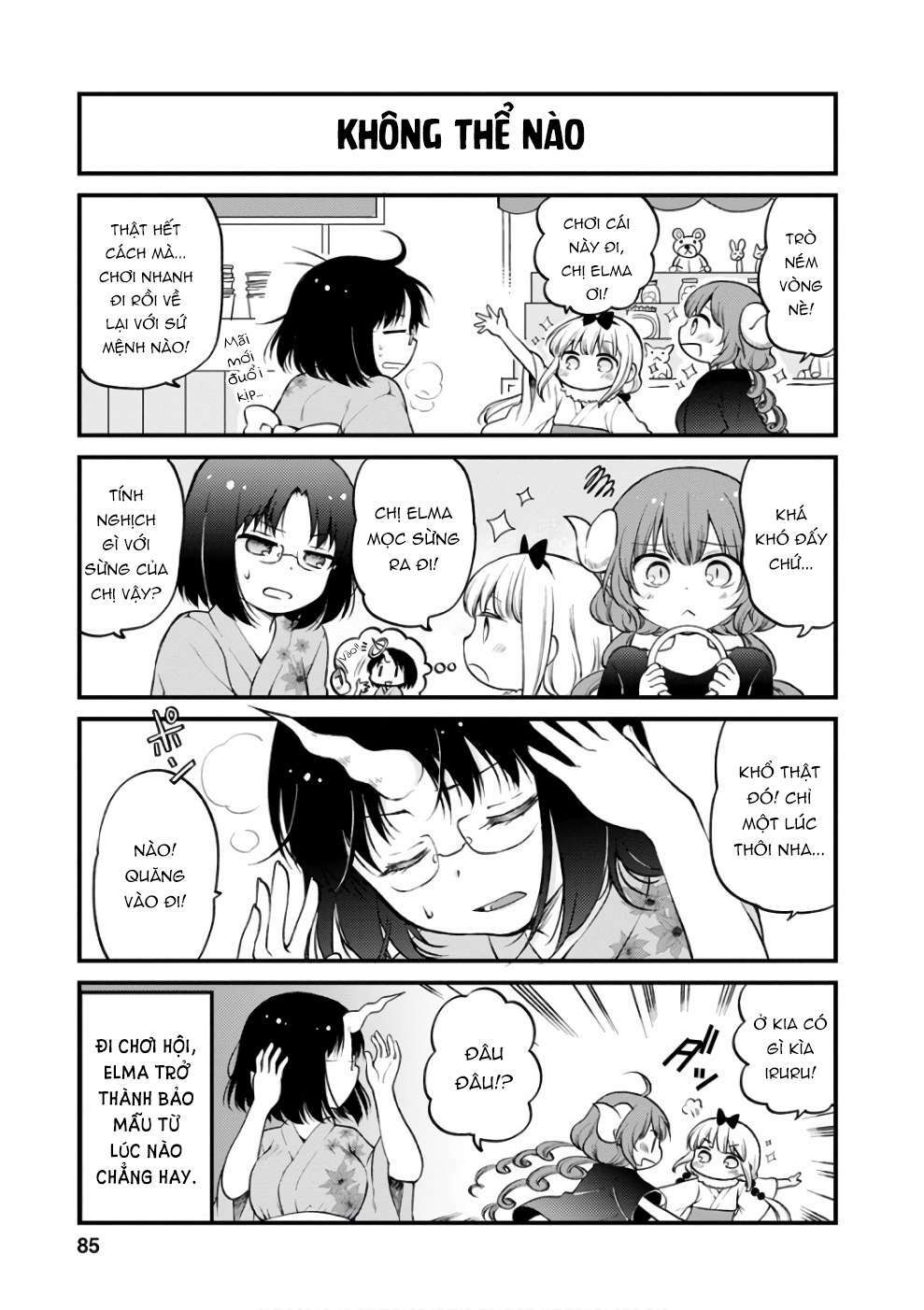 Hầu Gái Rồng Nhà Kobayashi: Nhật Ký Công Sở Của Elma Chap 6 - Next Chap 7