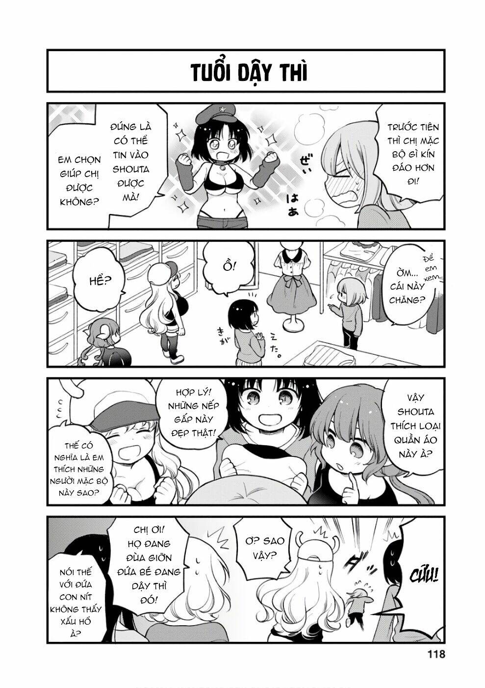 Hầu Gái Rồng Nhà Kobayashi: Nhật Ký Công Sở Của Elma Chap 8 - Next Chap 9