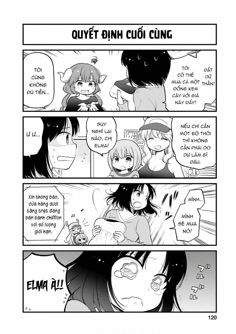 Hầu Gái Rồng Nhà Kobayashi: Nhật Ký Công Sở Của Elma Chap 8 - Next Chap 9