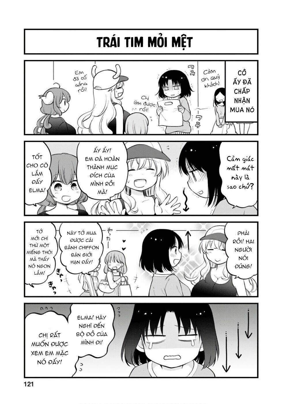 Hầu Gái Rồng Nhà Kobayashi: Nhật Ký Công Sở Của Elma Chap 8 - Next Chap 9