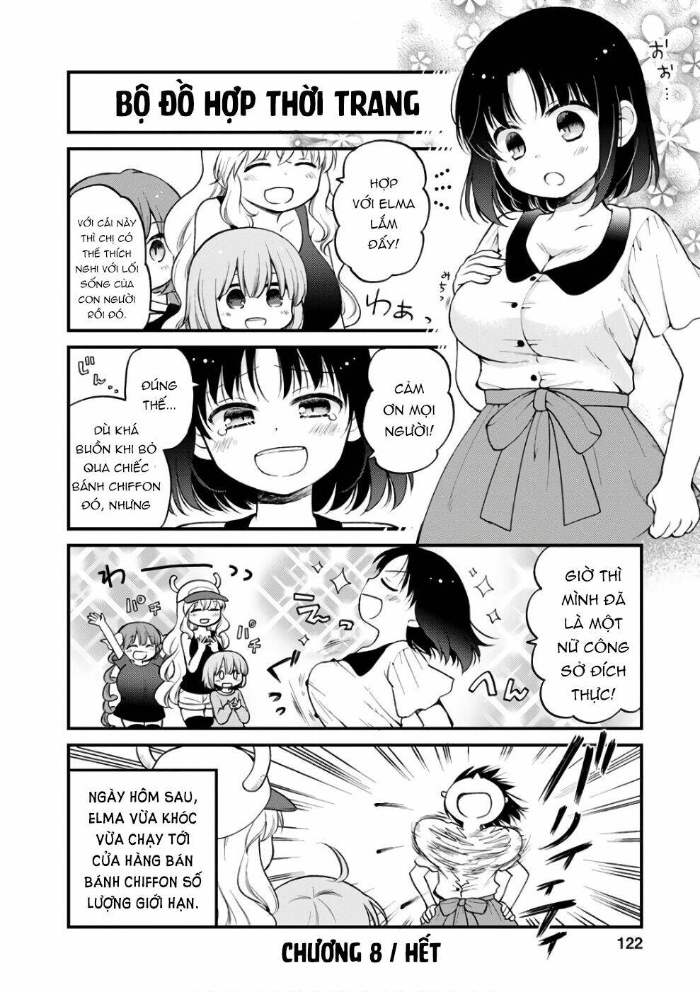 Hầu Gái Rồng Nhà Kobayashi: Nhật Ký Công Sở Của Elma Chap 8 - Next Chap 9