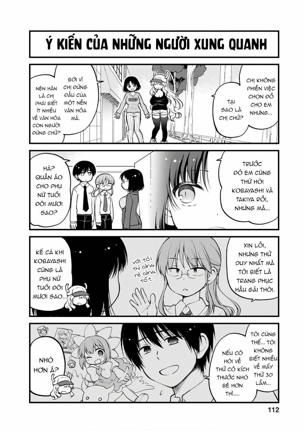 Hầu Gái Rồng Nhà Kobayashi: Nhật Ký Công Sở Của Elma Chap 8 - Next Chap 9