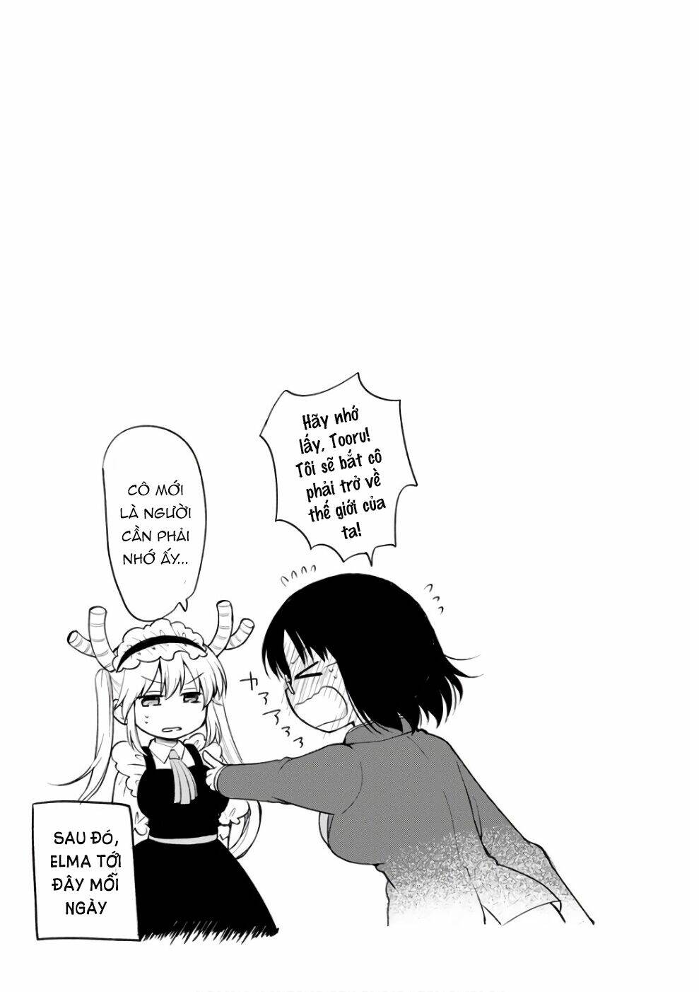 Hầu Gái Rồng Nhà Kobayashi: Nhật Ký Công Sở Của Elma Chap 9 - Next Chap 10