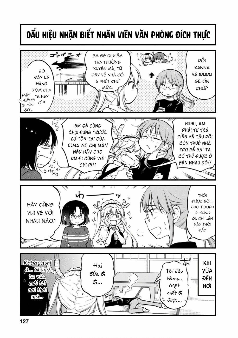 Hầu Gái Rồng Nhà Kobayashi: Nhật Ký Công Sở Của Elma Chap 9 - Next Chap 10