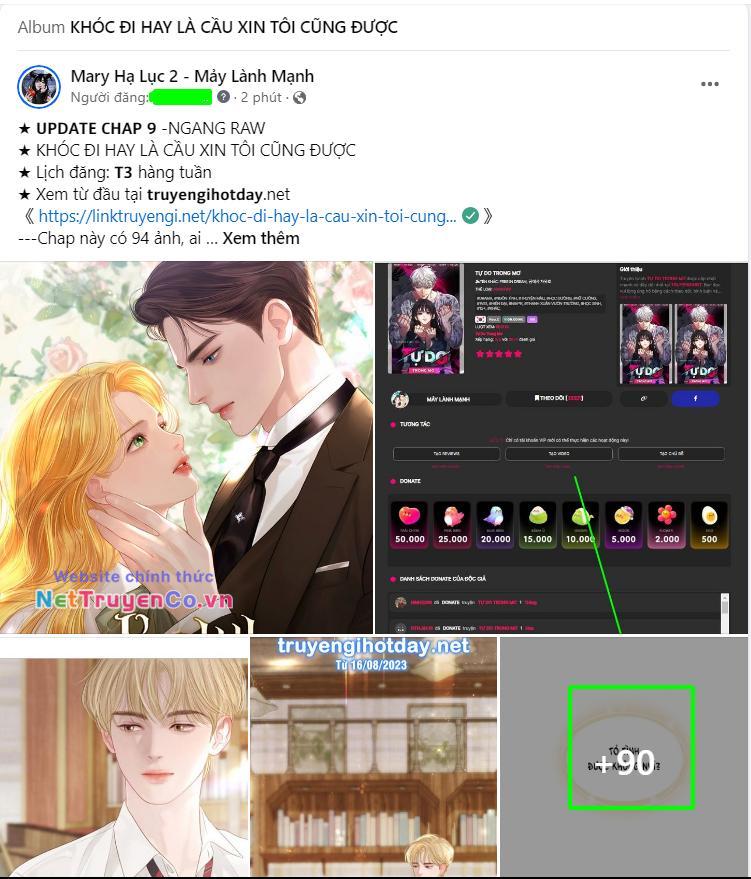 Hãy Khóc Và Cầu Nguyện Đi Chap 9.1 - Next Chap 10.1