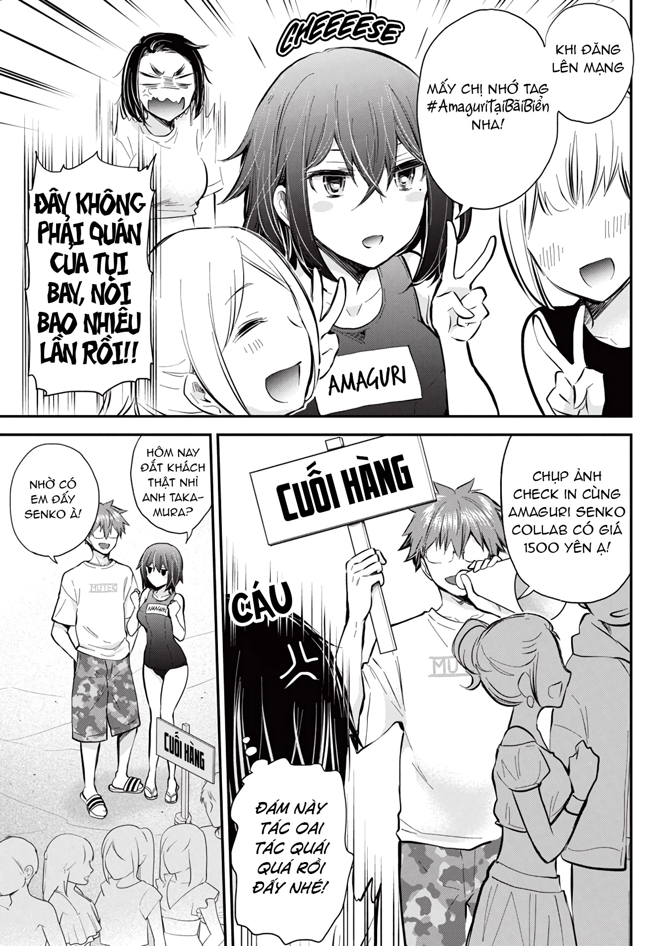 Henjo ~Hen Na Joshi Kousei Amaguri Senko~ Chap 122 - Next Chap 123