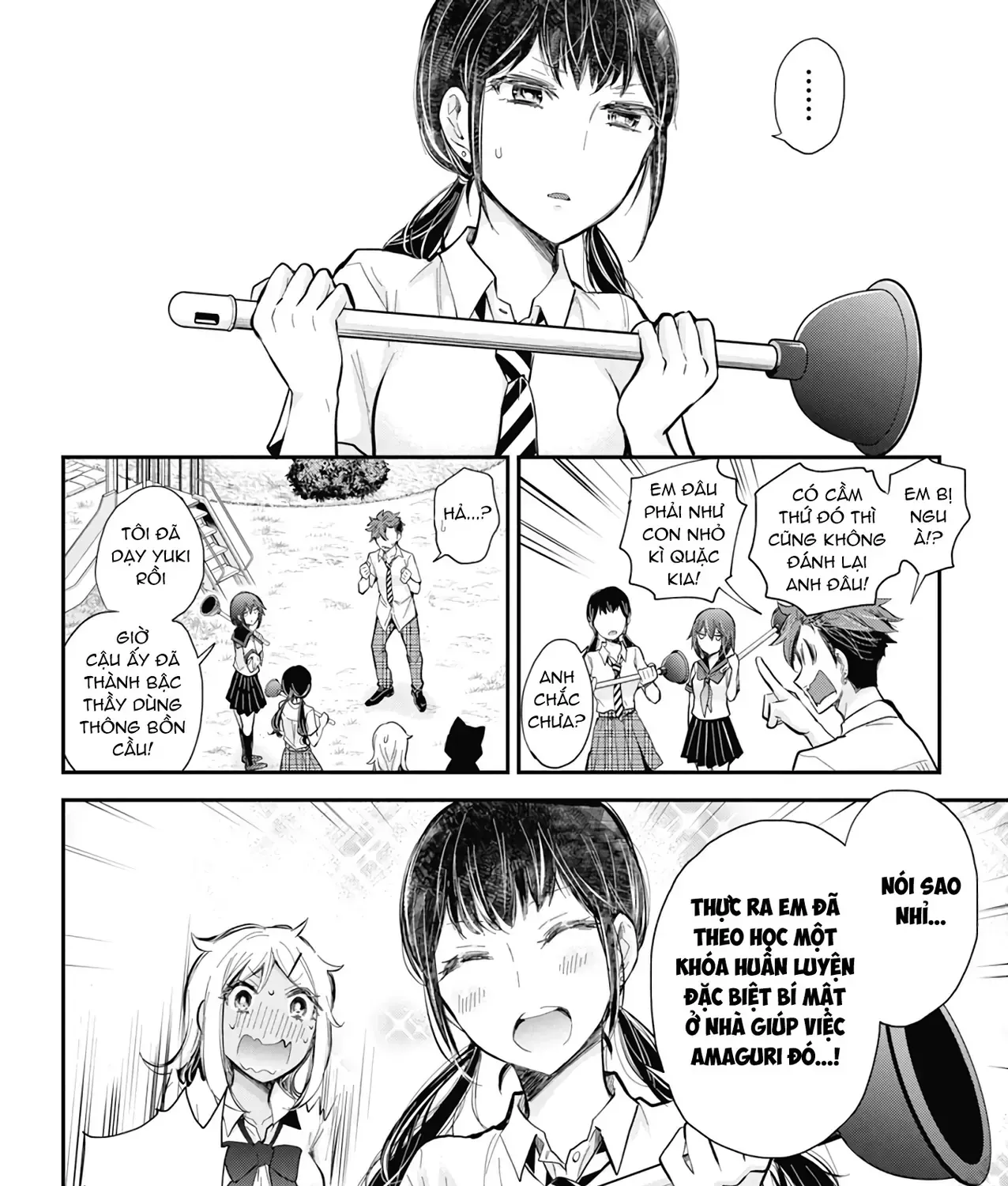 Henjo ~Hen Na Joshi Kousei Amaguri Senko~ Chap 124 - Next Chap 125