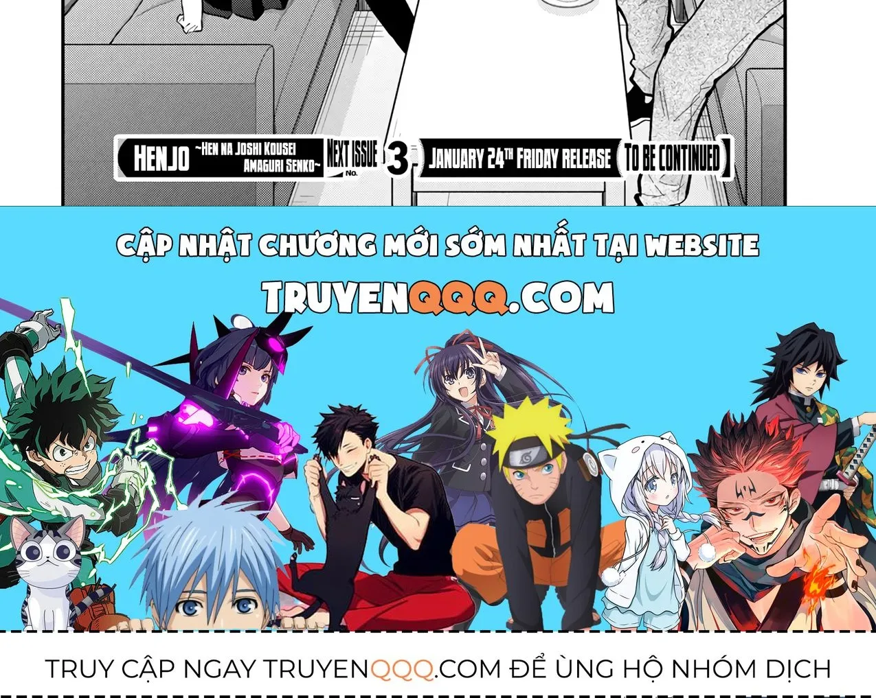 Henjo ~Hen Na Joshi Kousei Amaguri Senko~ Chap 129 - Next Chap 130