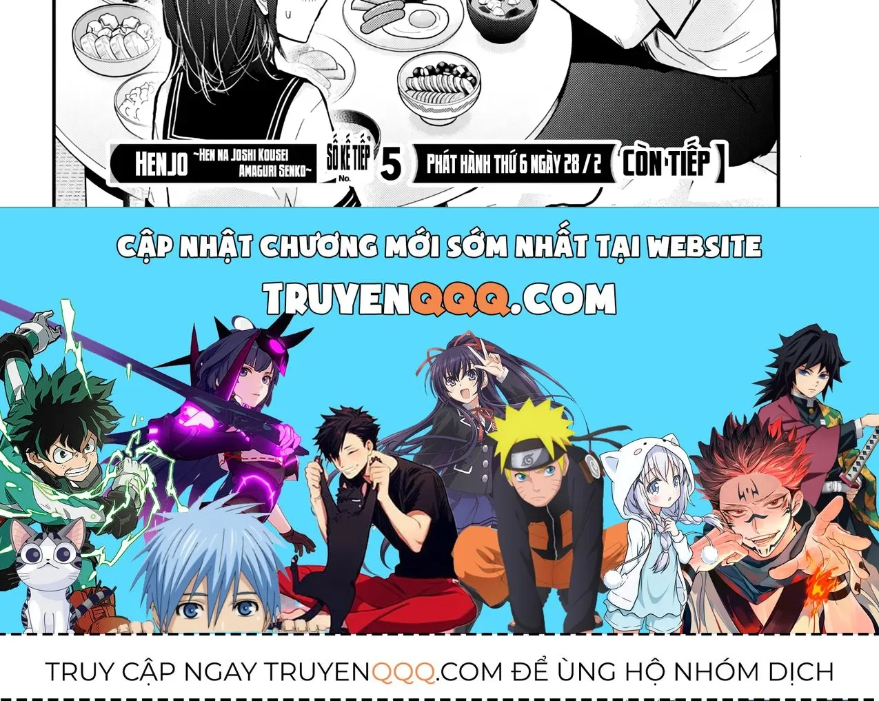 Henjo ~Hen Na Joshi Kousei Amaguri Senko~ Chap 130 - Next Chap 131