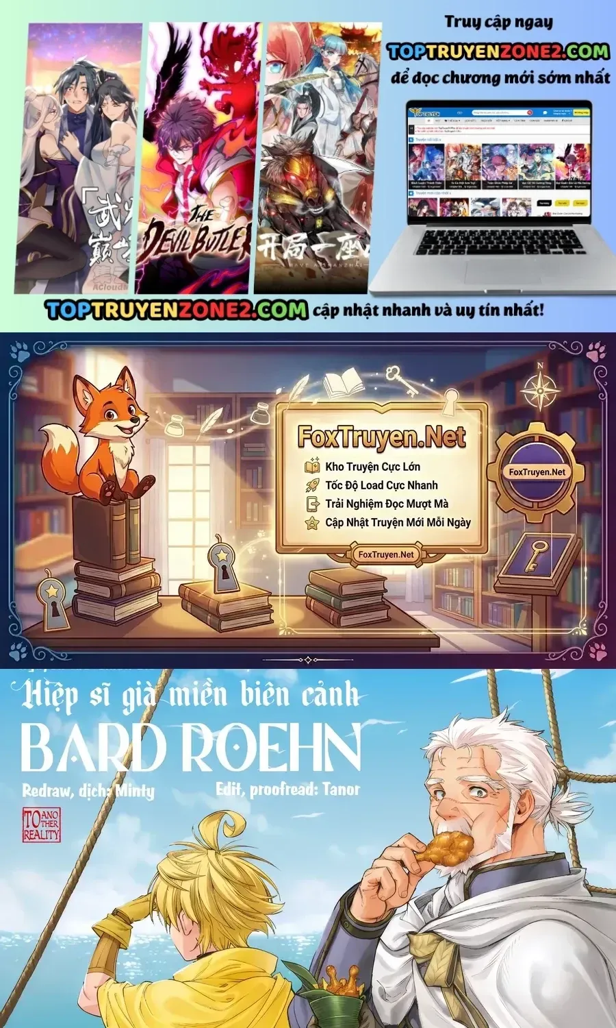 Hiệp Sĩ Già Miền Biên Cảnh - Bard Roehn Chap 23 - Next Chap 24