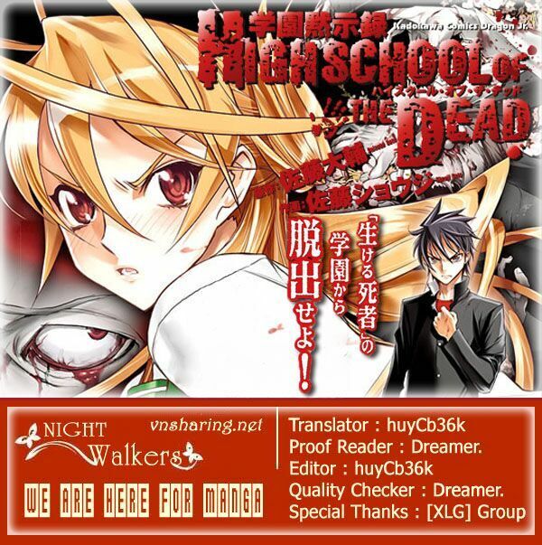 Highschool Of The Dead Chap 18 - Next Chap 19