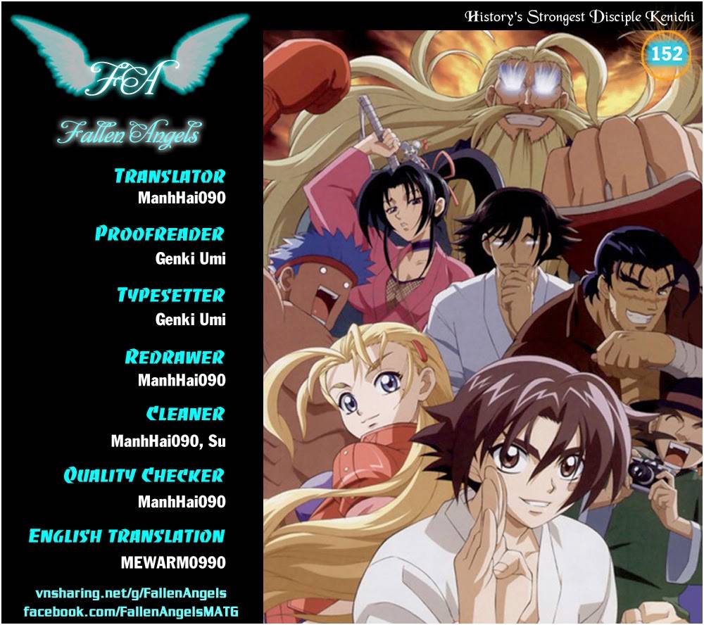 History’s Strongest Disciple Kenichi Chap 152 - Next Chap 153