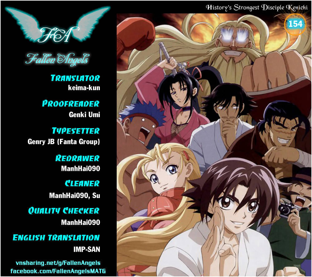 History’s Strongest Disciple Kenichi Chap 154 - Next Chap 155