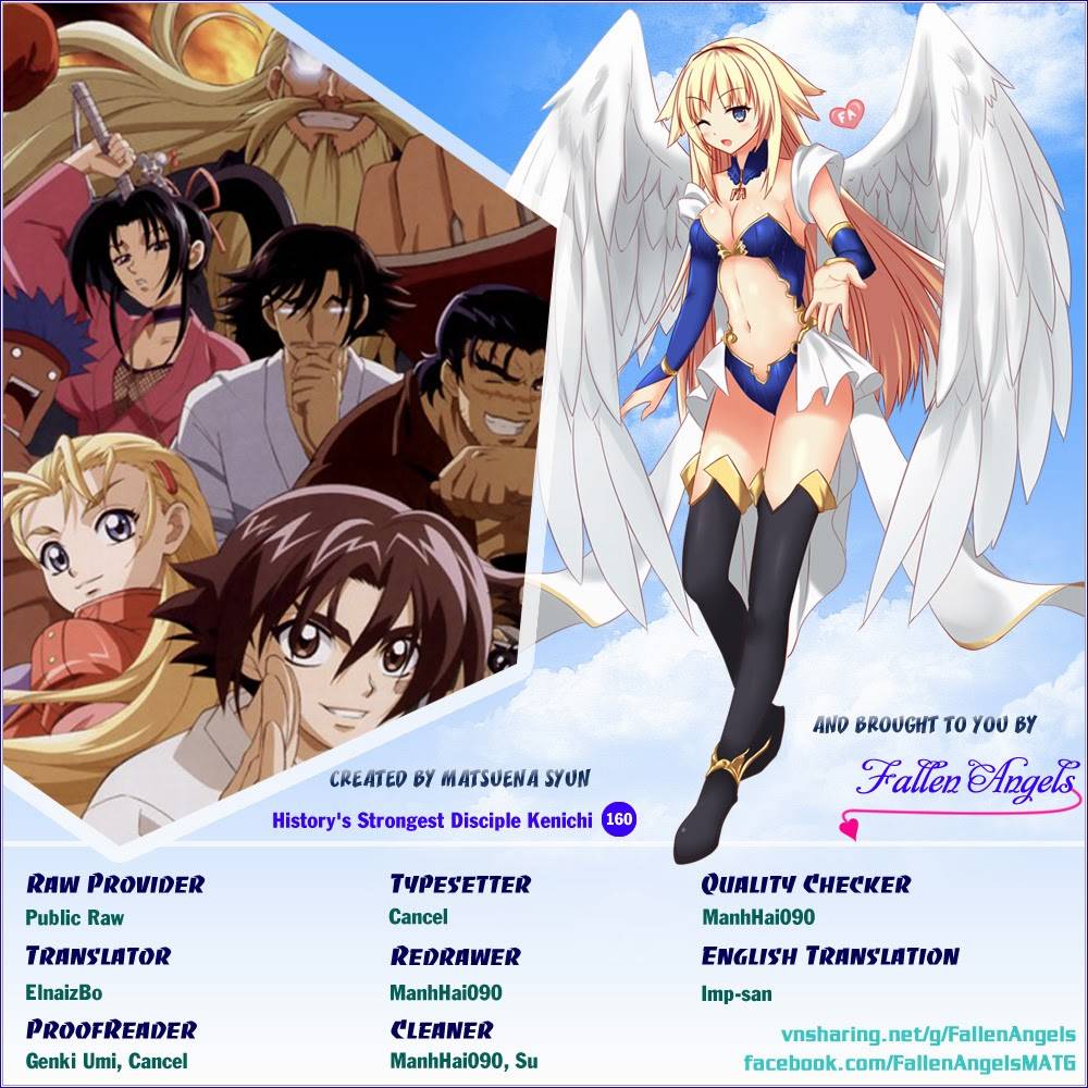 History’s Strongest Disciple Kenichi Chap 160 - Next Chap 161
