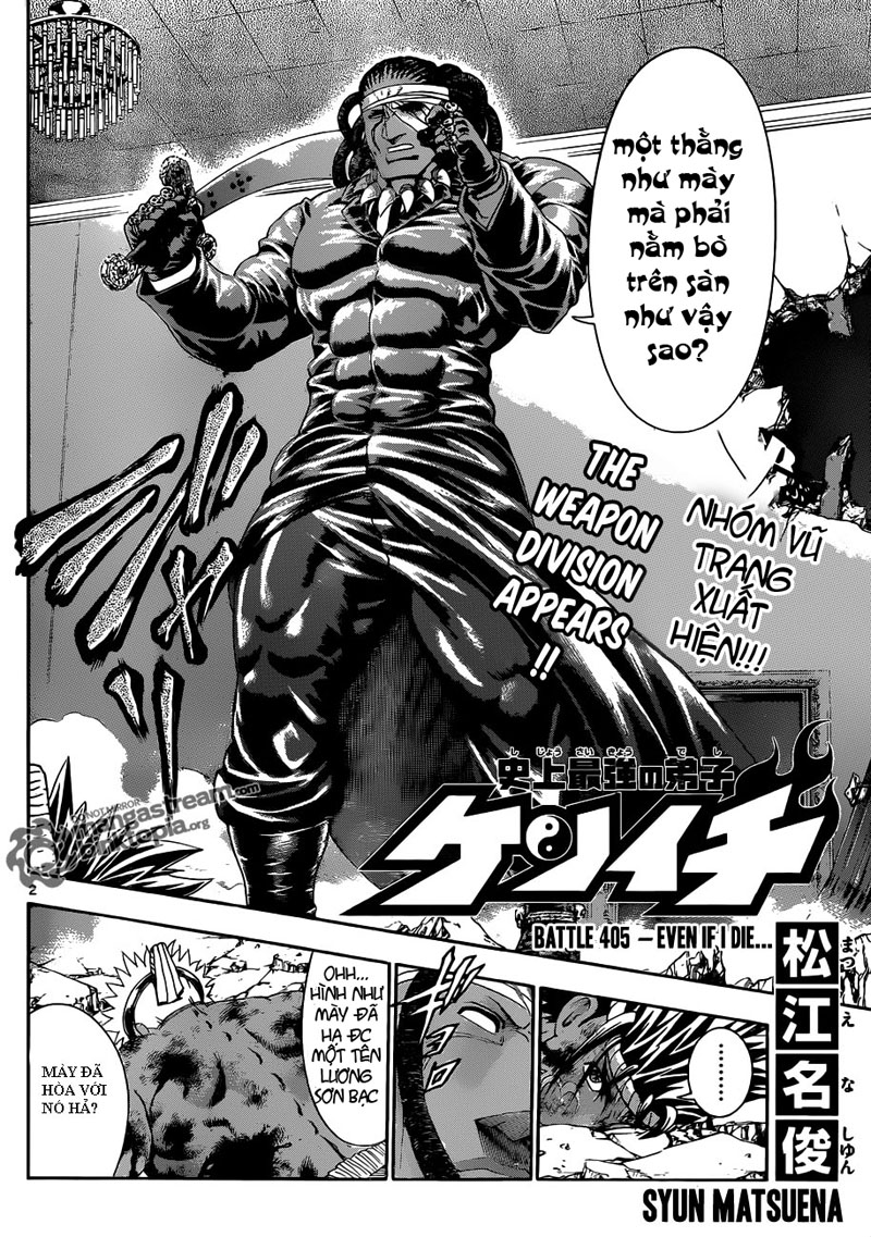 History’s Strongest Disciple Kenichi Chap 405 - Next Chap 406