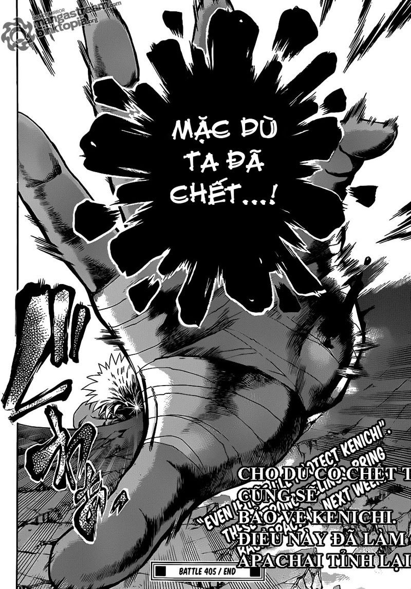 History’s Strongest Disciple Kenichi Chap 405 - Next Chap 406