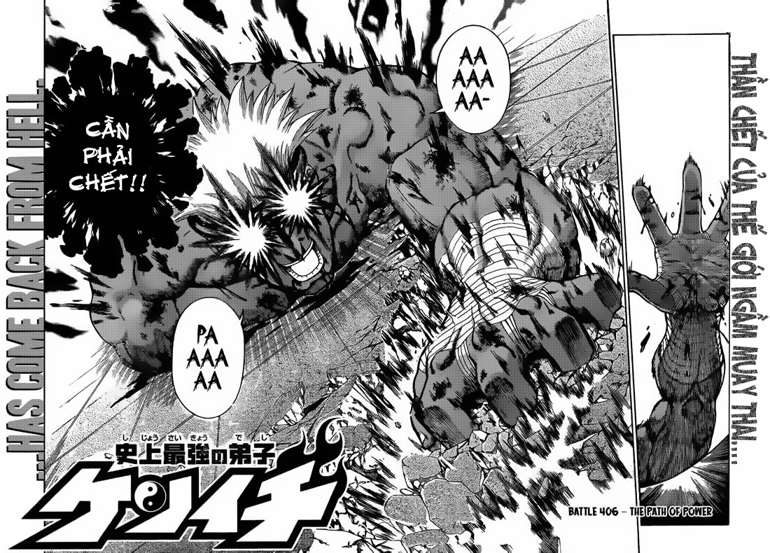 History’s Strongest Disciple Kenichi Chap 406 - Next Chap 407
