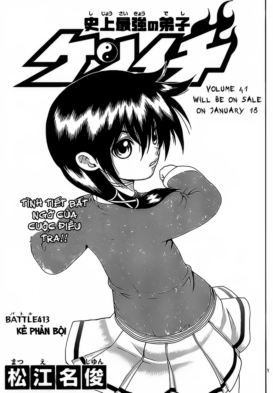 History’s Strongest Disciple Kenichi Chap 413 - Next Chap 414