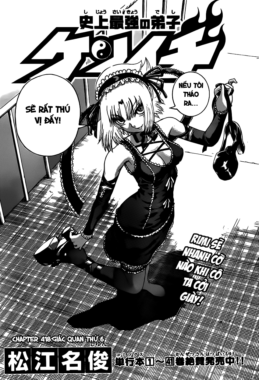 History’s Strongest Disciple Kenichi Chap 418 - Next Chap 419