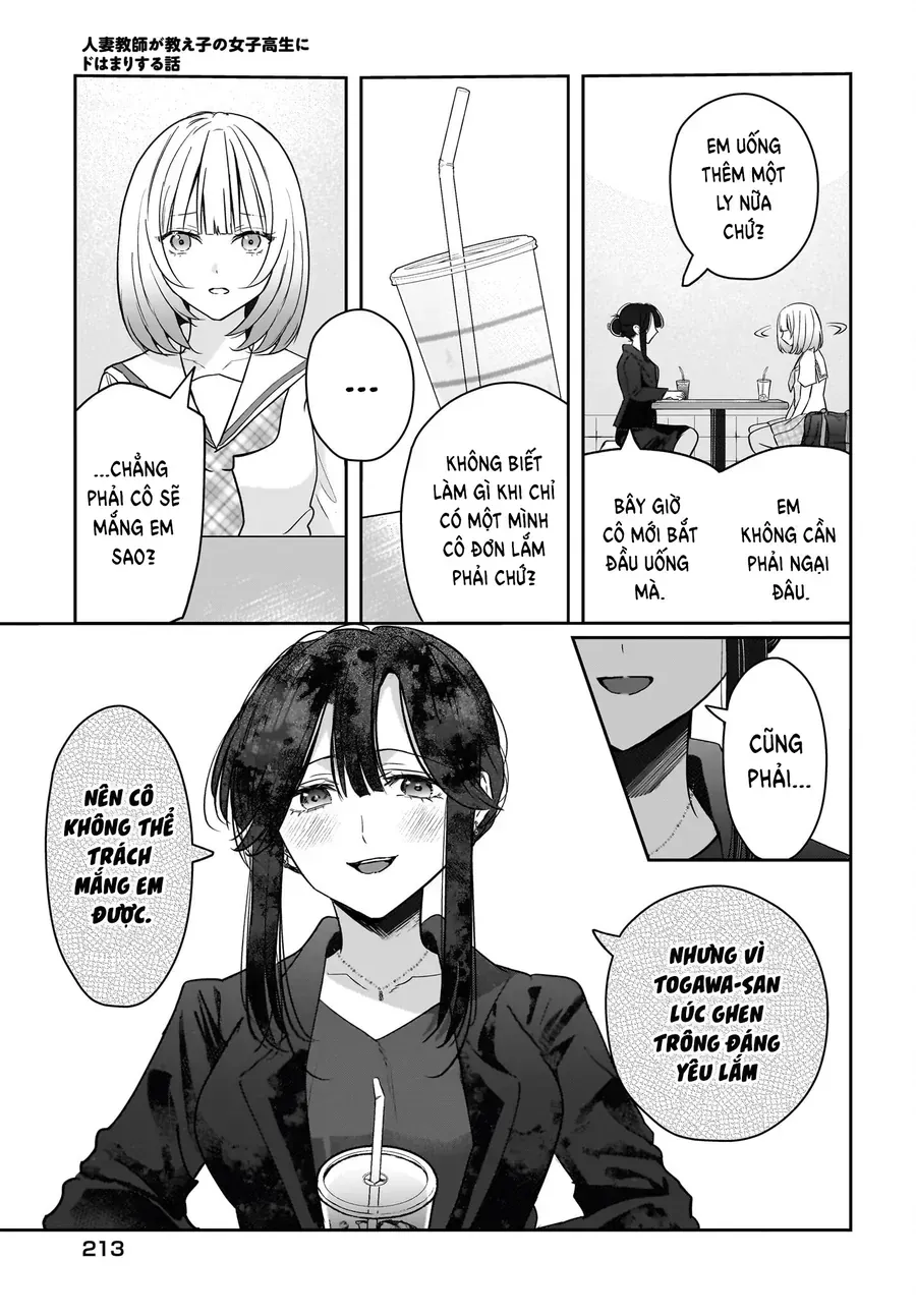 Hitodzuma Kyoushi Ga Oshiego No Joshi Koukousei Ni Do Hamari Suru Hanashi Chap 7 - Next Chap 8