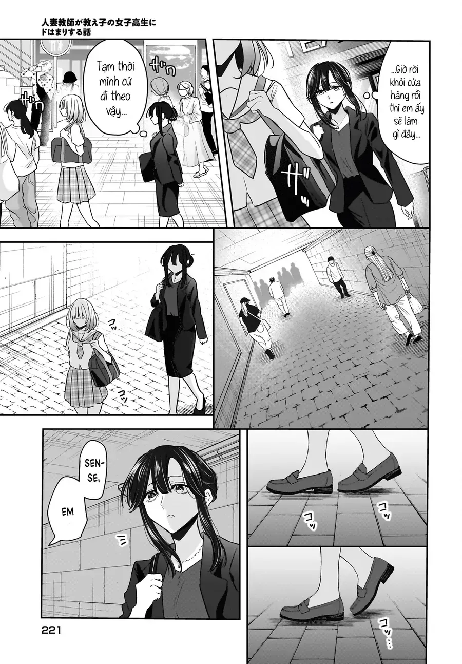 Hitodzuma Kyoushi Ga Oshiego No Joshi Koukousei Ni Do Hamari Suru Hanashi Chap 7 - Next Chap 8