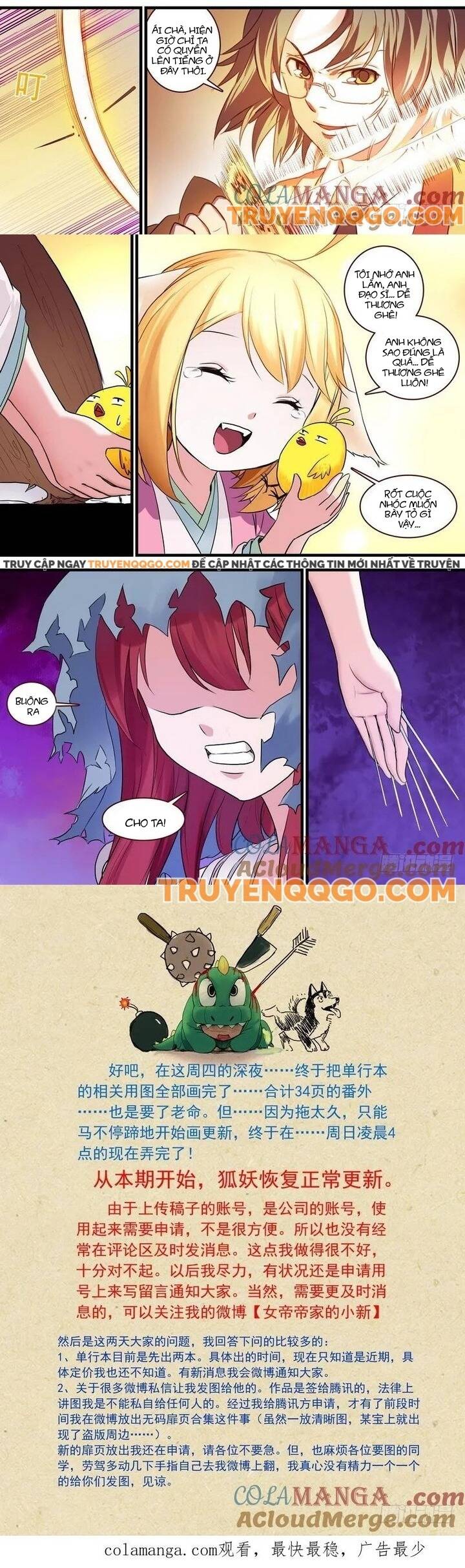 Hồ Yêu Tiểu Hồng Nương Chap 111 - Next Chap 112