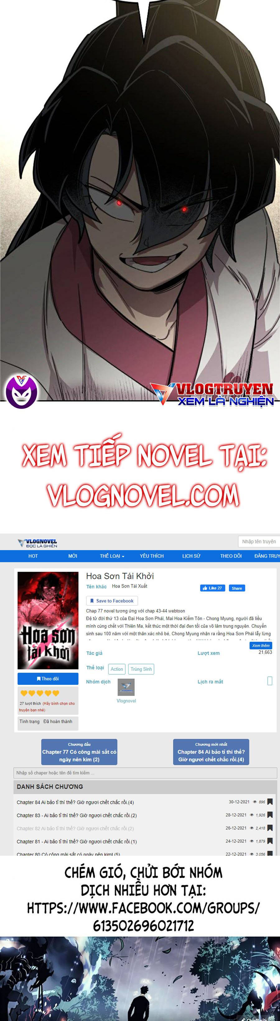 Hoa Sơn Tái Khởi Chap 45 - Next Chap 46