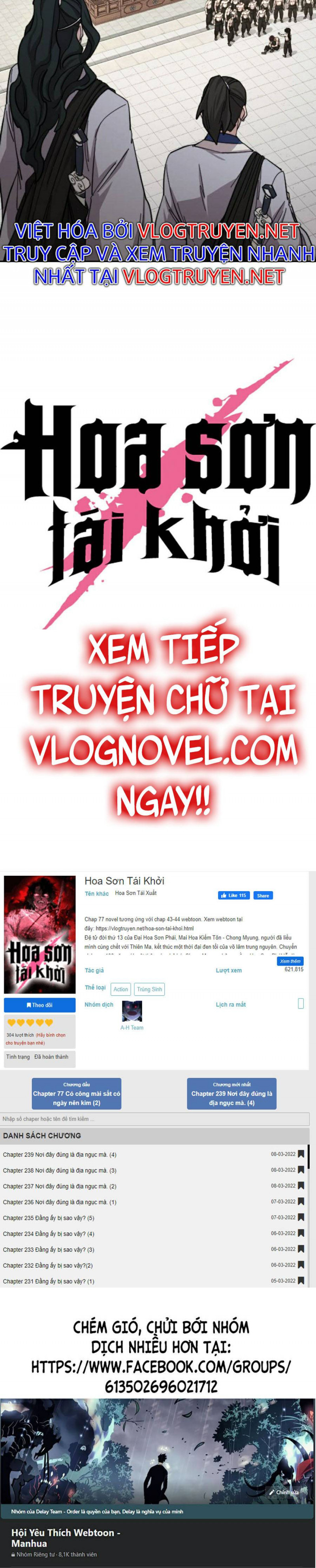 Hoa Sơn Tái Khởi Chap 54 - Next Chap 55