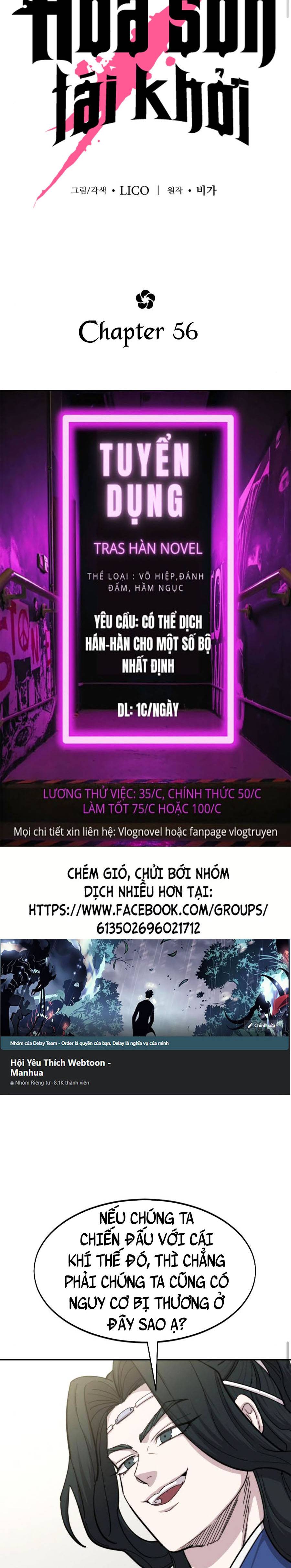 Hoa Sơn Tái Khởi Chap 56 - Next Chap 57
