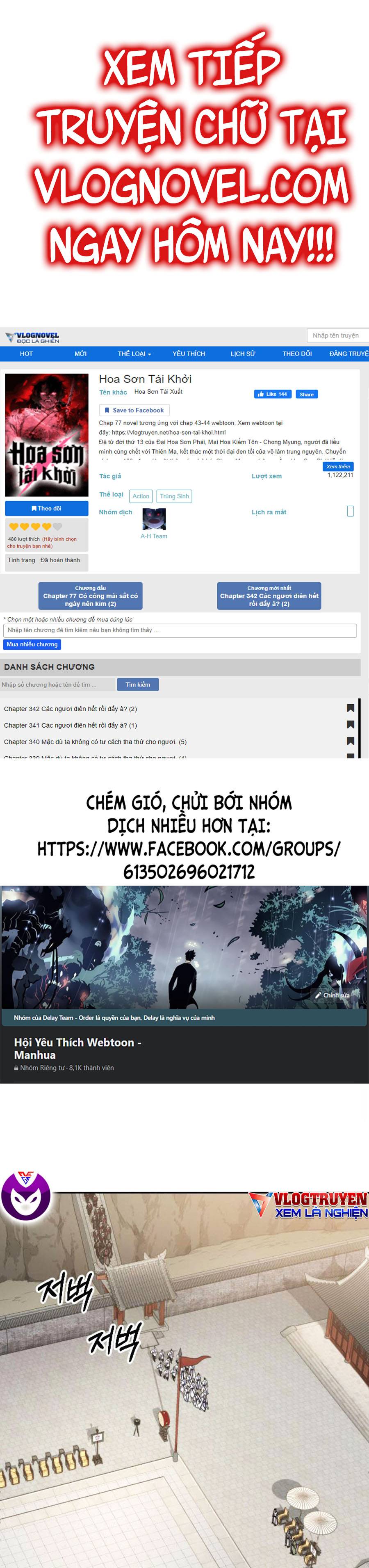 Hoa Sơn Tái Khởi Chap 58 - Next Chap 59