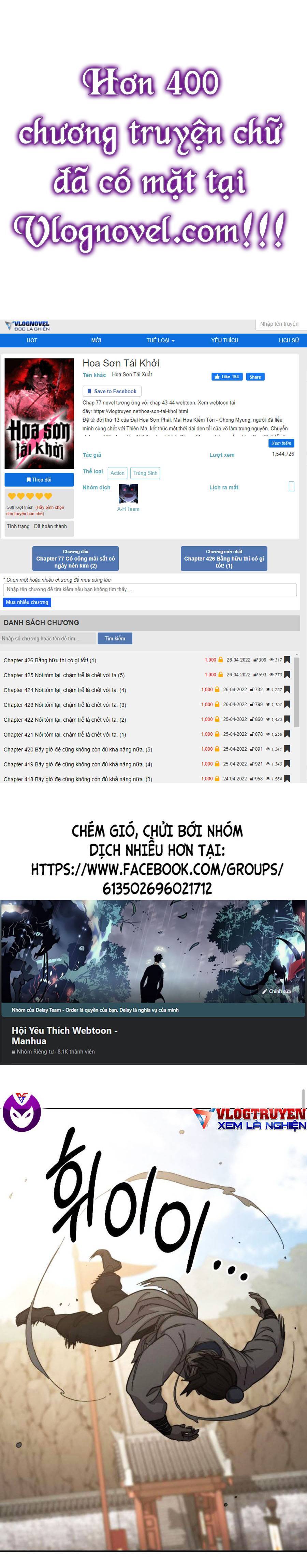 Hoa Sơn Tái Khởi Chap 61 - Next Chap 62