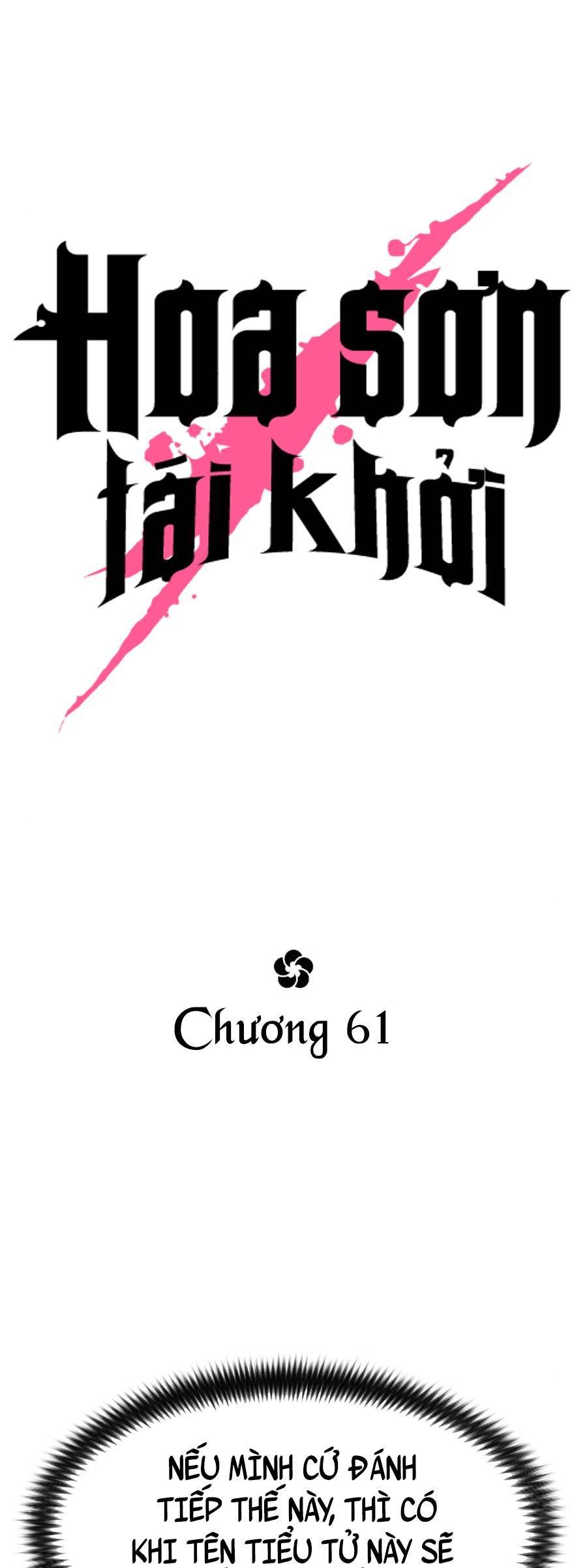 Hoa Sơn Tái Khởi Chap 61 - Next Chap 62