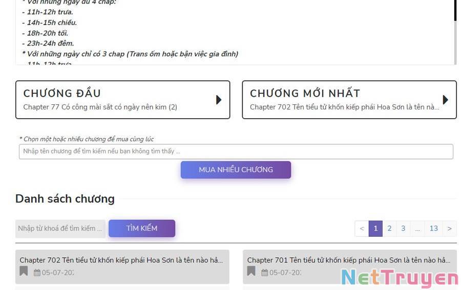 Hoa Sơn Tái Khởi Chap 71 - Next Chap 72