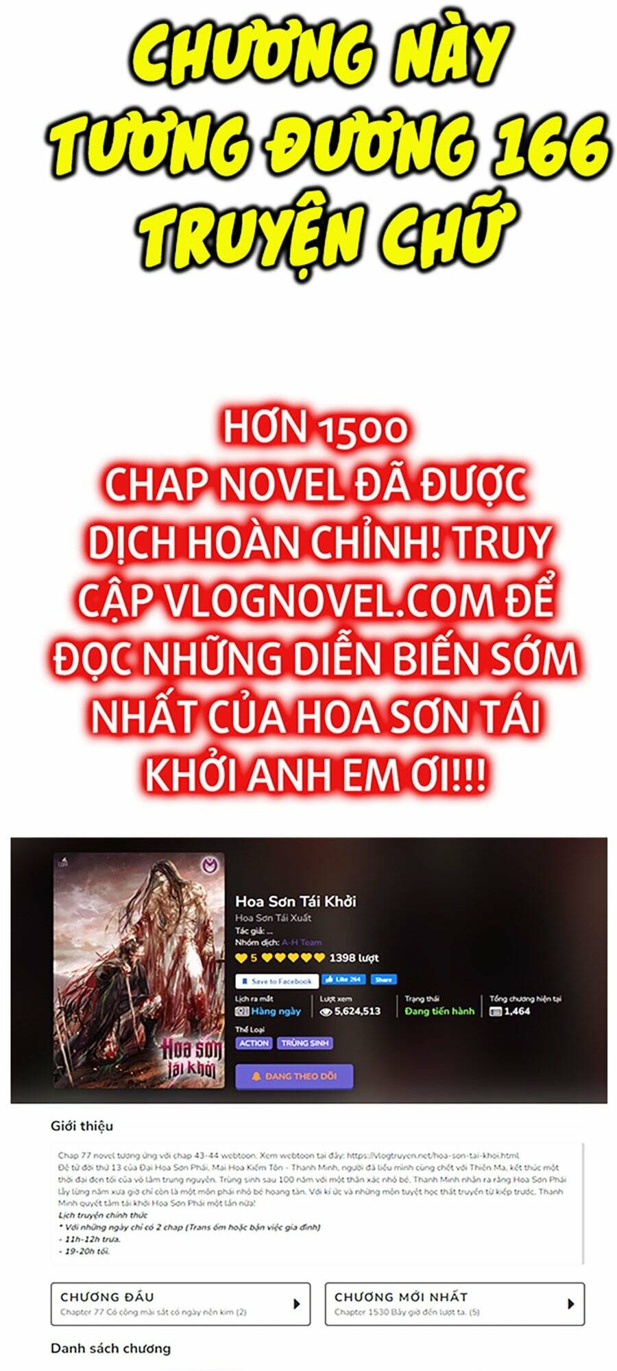 Hoa Sơn Tái Xuất Chap 104 - Next Chap 105