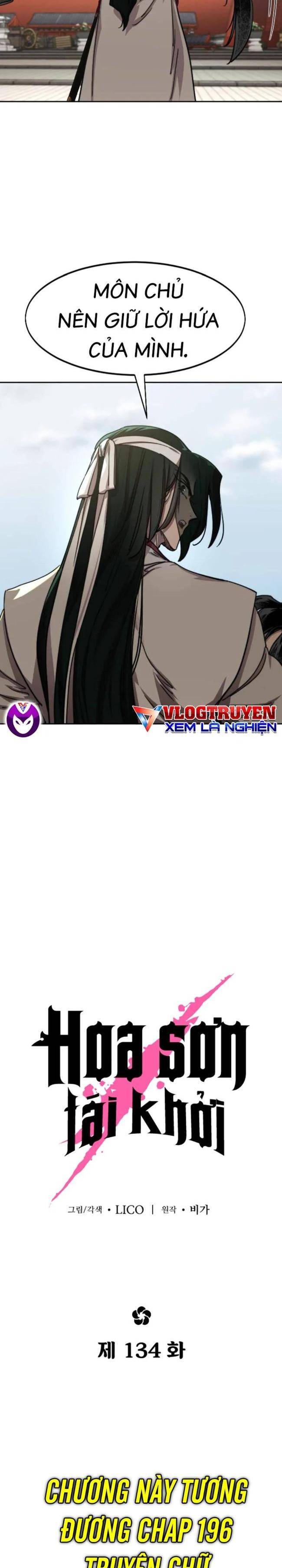 Hoa Sơn Tái Xuất Chap 134 - Next Chap 135