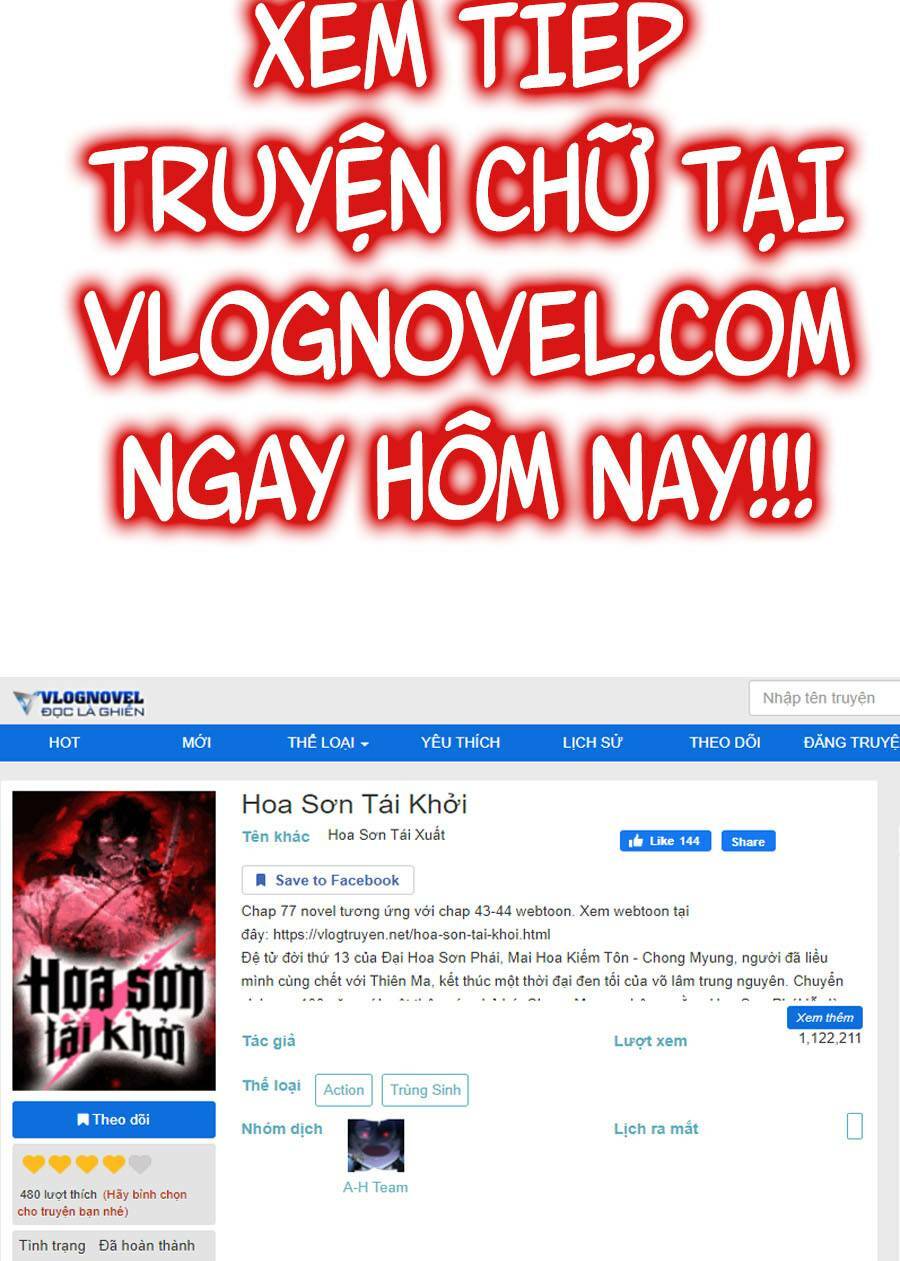 Hoa Sơn Tái Xuất Chap 58 - Next Chap 59