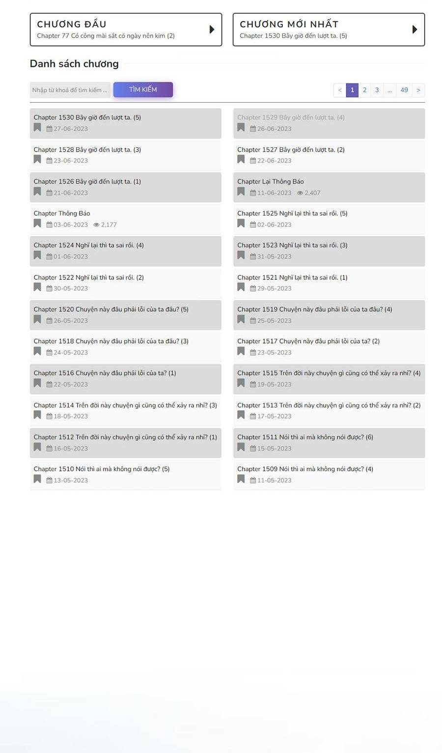 Hoa Sơn Tái Xuất Chap 86 - Next Chap 87