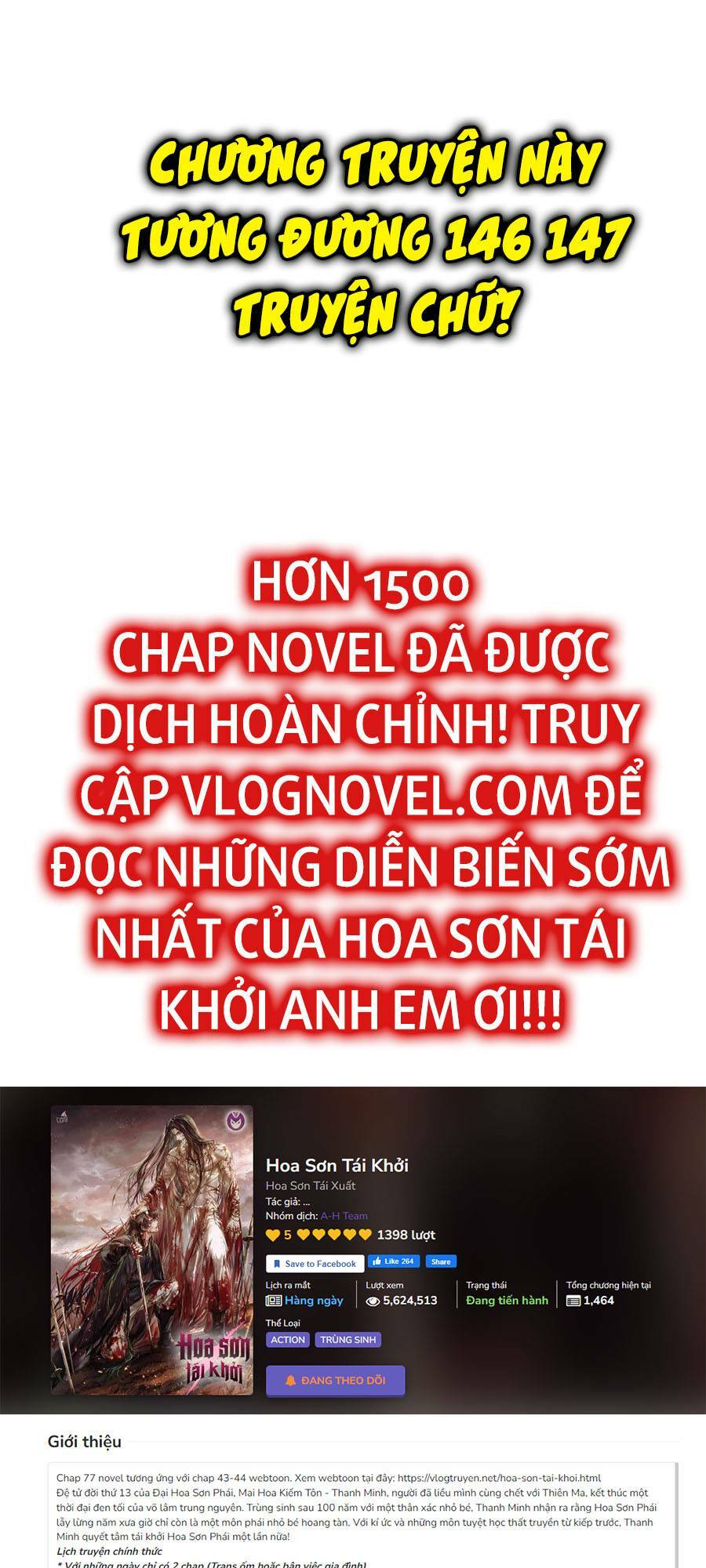 Hoa Sơn Tái Xuất Chap 87 - Next Chap 88