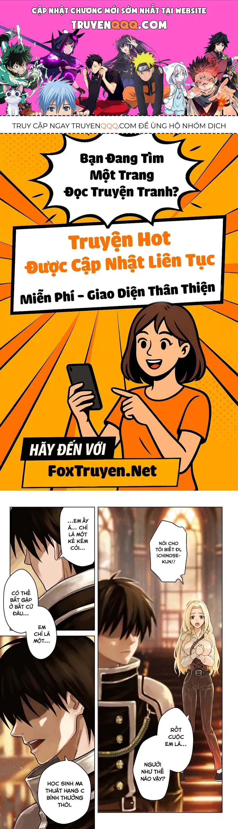 Học Sinh Ma Thuật Hạng C Ảo Tưởng Mình Là Hạng Sss Chap 1 - Next Chap 2