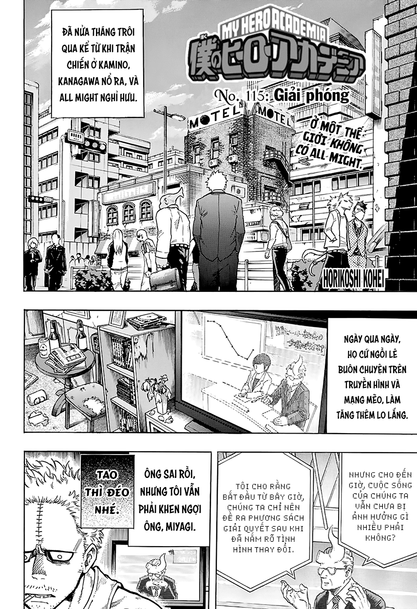 Học Viện Anh Hùng Chap 115 - Next Chap 116