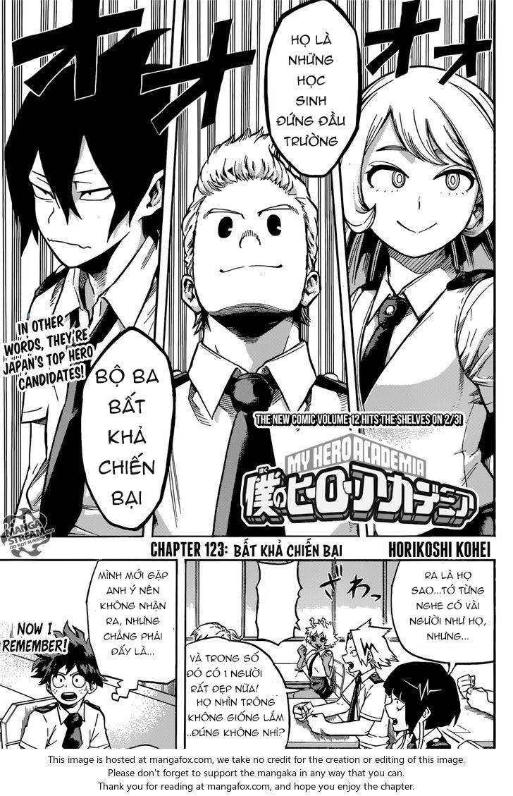 Học Viện Anh Hùng Chap 123 - Next Chap 124