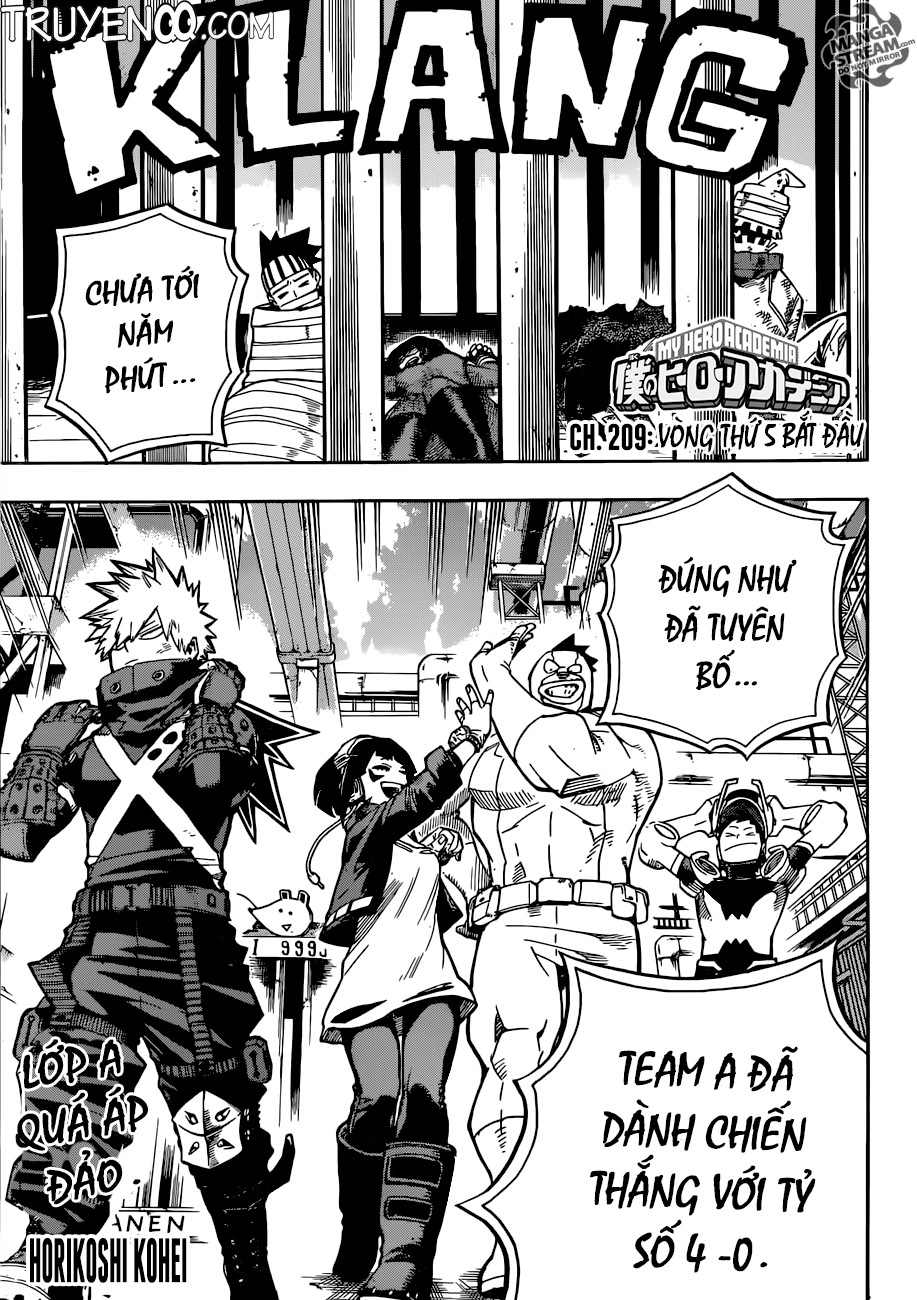 Học Viện Anh Hùng Chap 209 - Next Chap 210