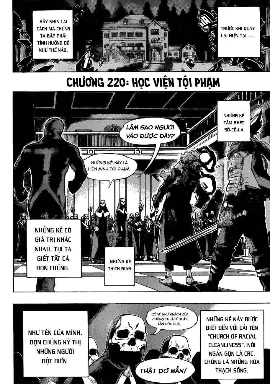Học Viện Anh Hùng Chap 220 - Next Chap 221