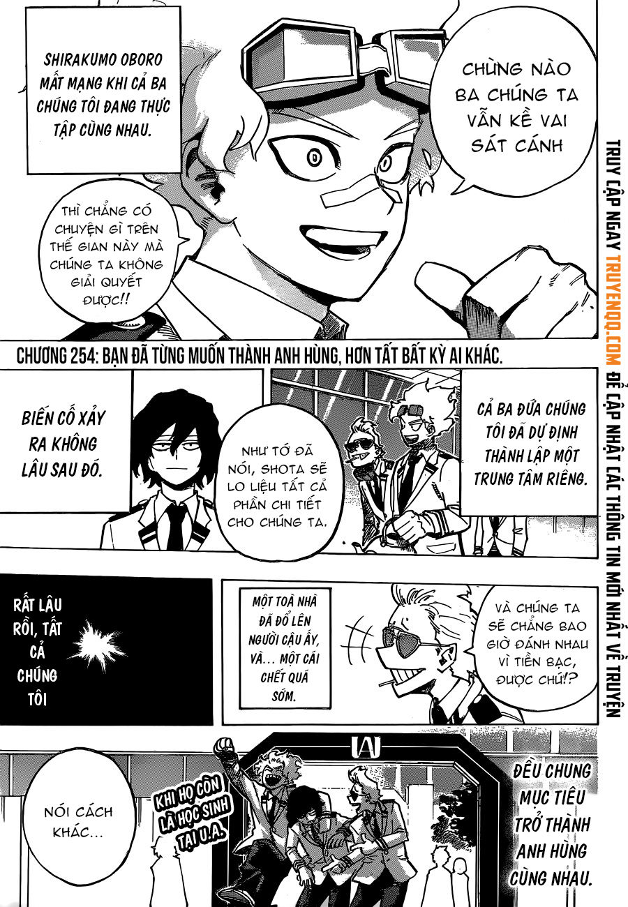 Học Viện Anh Hùng Chap 254 - Next Chap 255
