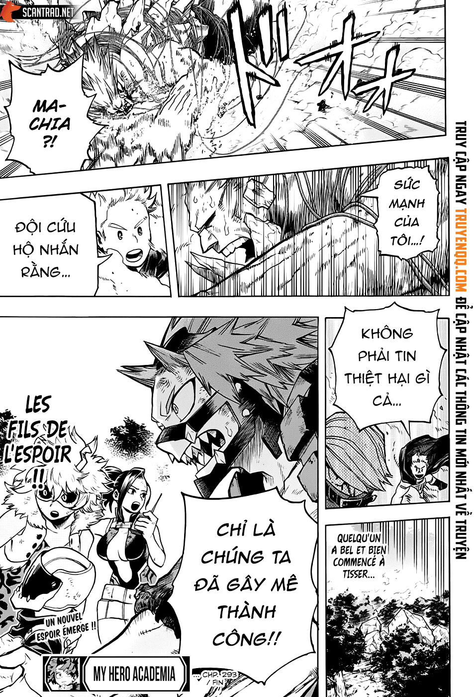 Học Viện Anh Hùng Chap 293 - Next Chap 294