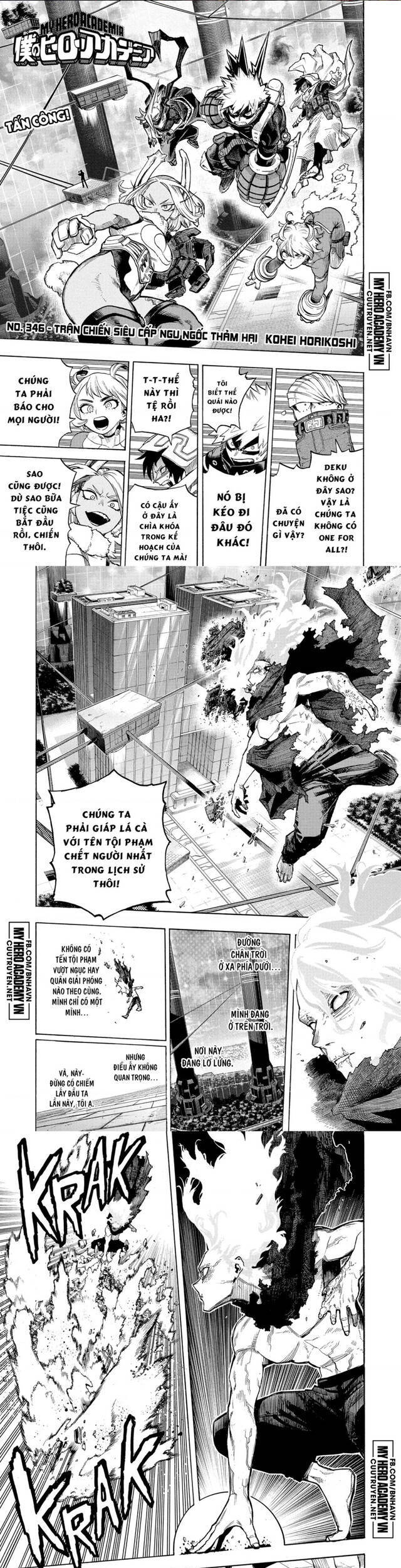 Học Viện Anh Hùng Chap 346 - Next Chap 347