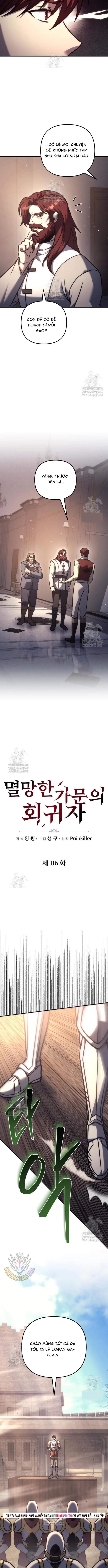 Hồi Quy Giả Của Gia Tộc Suy Vong Chap 116 - Next Chap 117